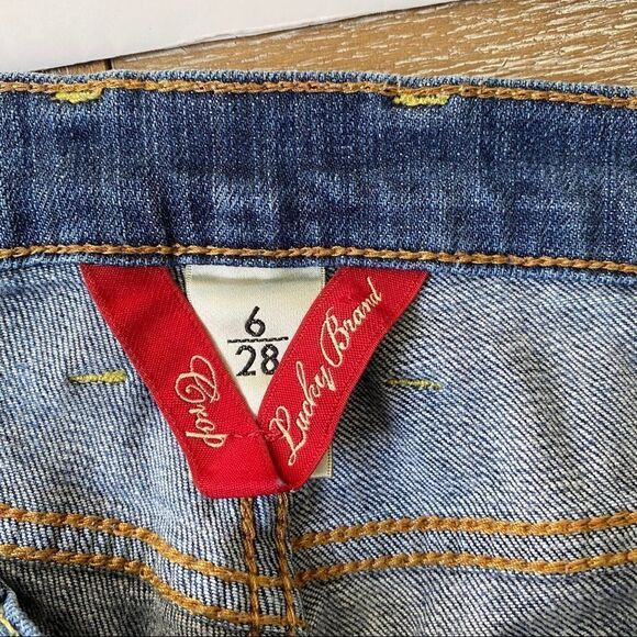 Lucky Brand Easy Rider Crop Jean 6 - Picture 5 of 8